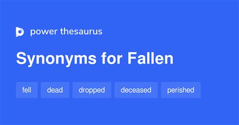 synonym of fallen|More.